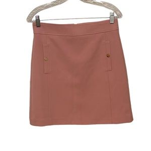 Loft Light Pink Aline Mini Skirt Size 4